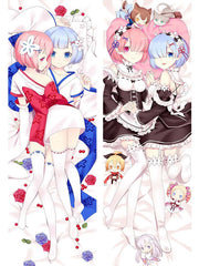 Rem Body Pillow Rem Ram Kawaii
