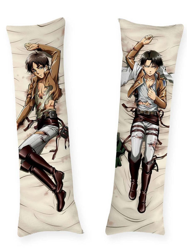 Levi Body Pillow Levi and Eren After Battle