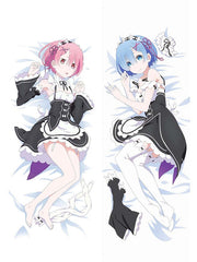 Rem Body Pillow Rem and Ram Anime