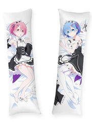 Rem Body Pillow Rem and Ram Anime